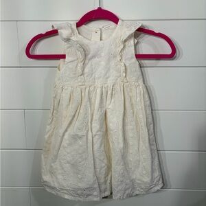 H&M Cream Toddler Dress